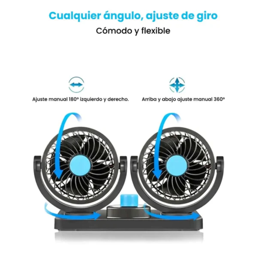 Miniatura 5 de Ventilador Portatil Para Carro MITCHELL